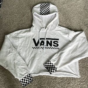 vans cutoff hoodie